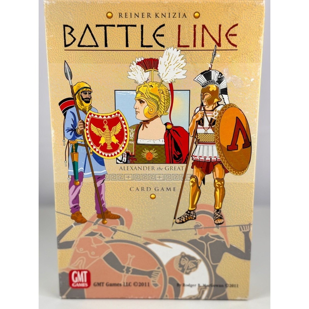 Battle Line Card Game GMT Games 2011 Reiner‎ Knizia Complete Alexander the Great